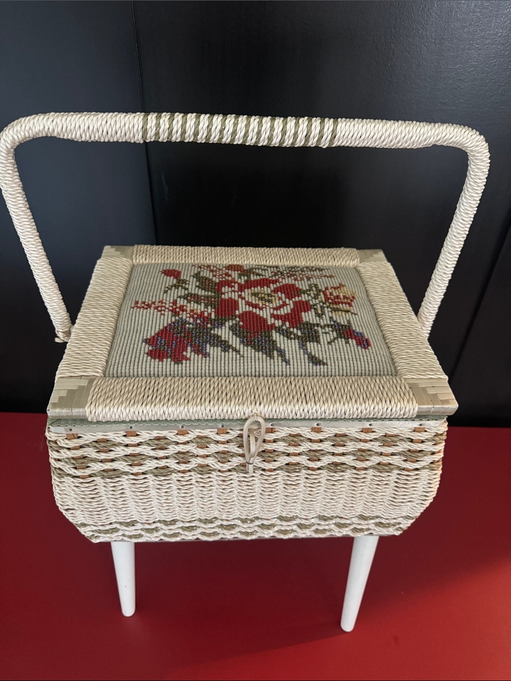 Vintage  Sewing Basket